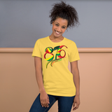 876Connections Lady's Tees (Red,Green & Gold)🇯🇲