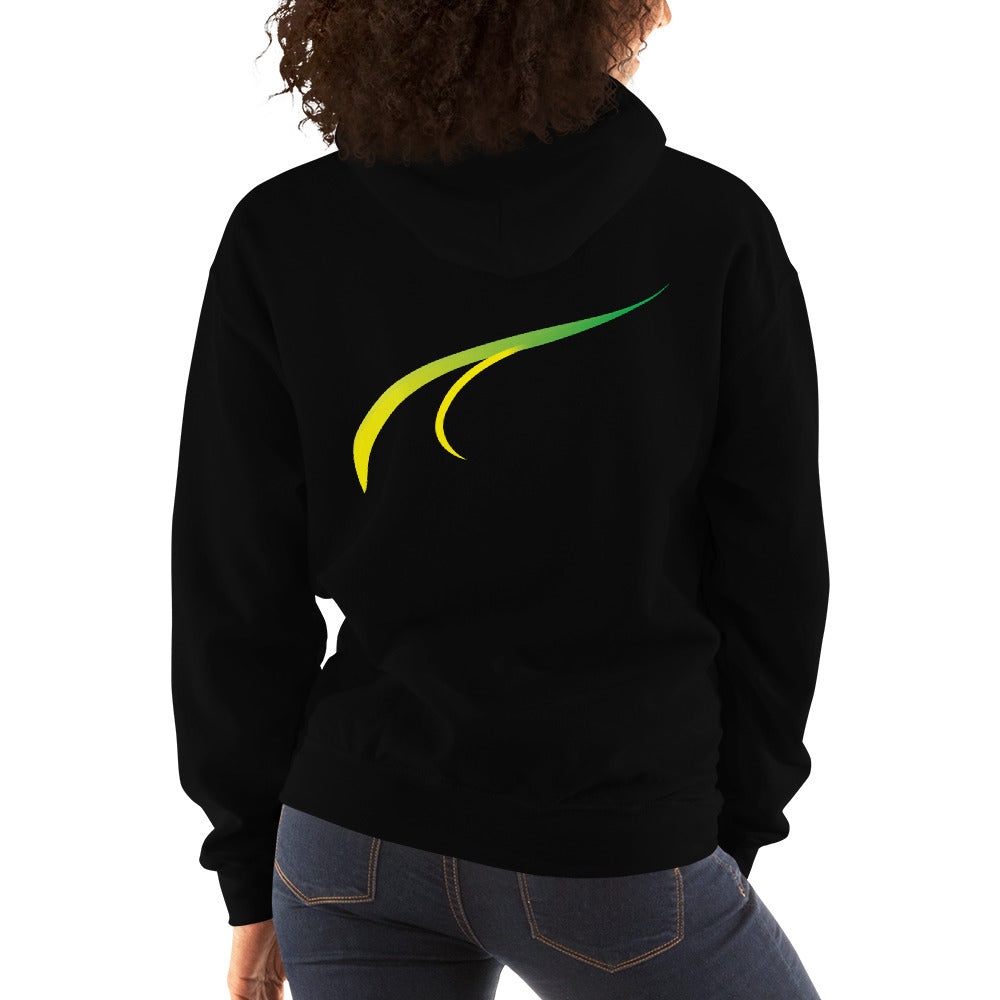 876Connection Lady's Hoodie (Red,Green & Gold)🇯🇲